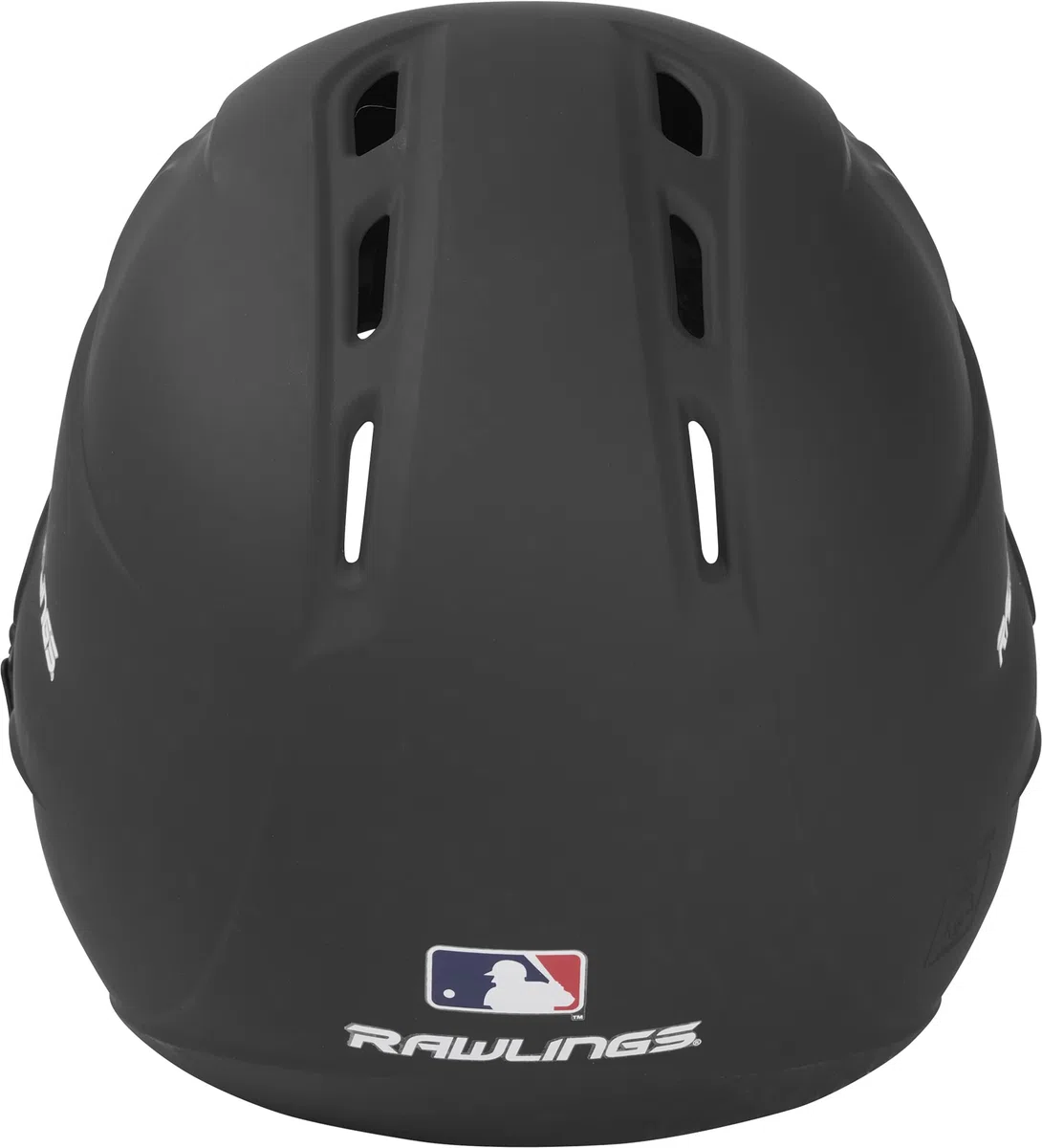Rawlings 2022 R16 Reverse 1-Tone Baseball Batting Helmet, Senior, Matte Black