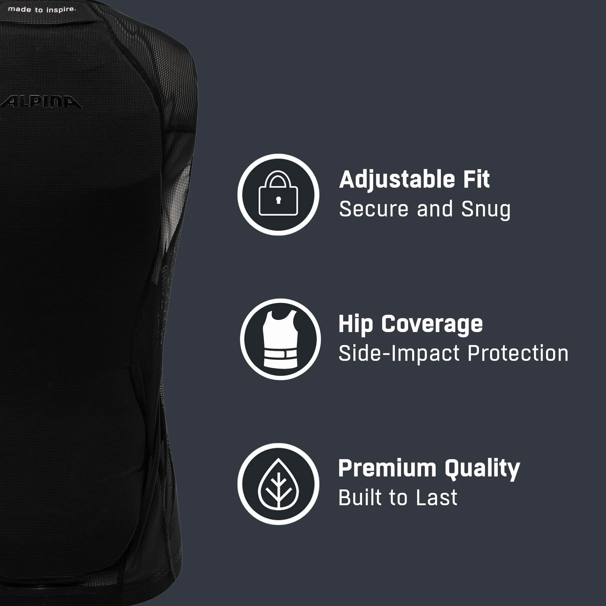 ALPINA Proshield Men Vest Protecteur Homme