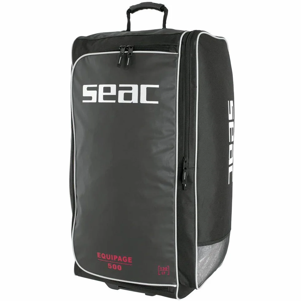 SEAC Equipage 500 Chariot pour équipement de plongée, 85 x 40 x 35 cm, Unisexe, Noir, 130 l