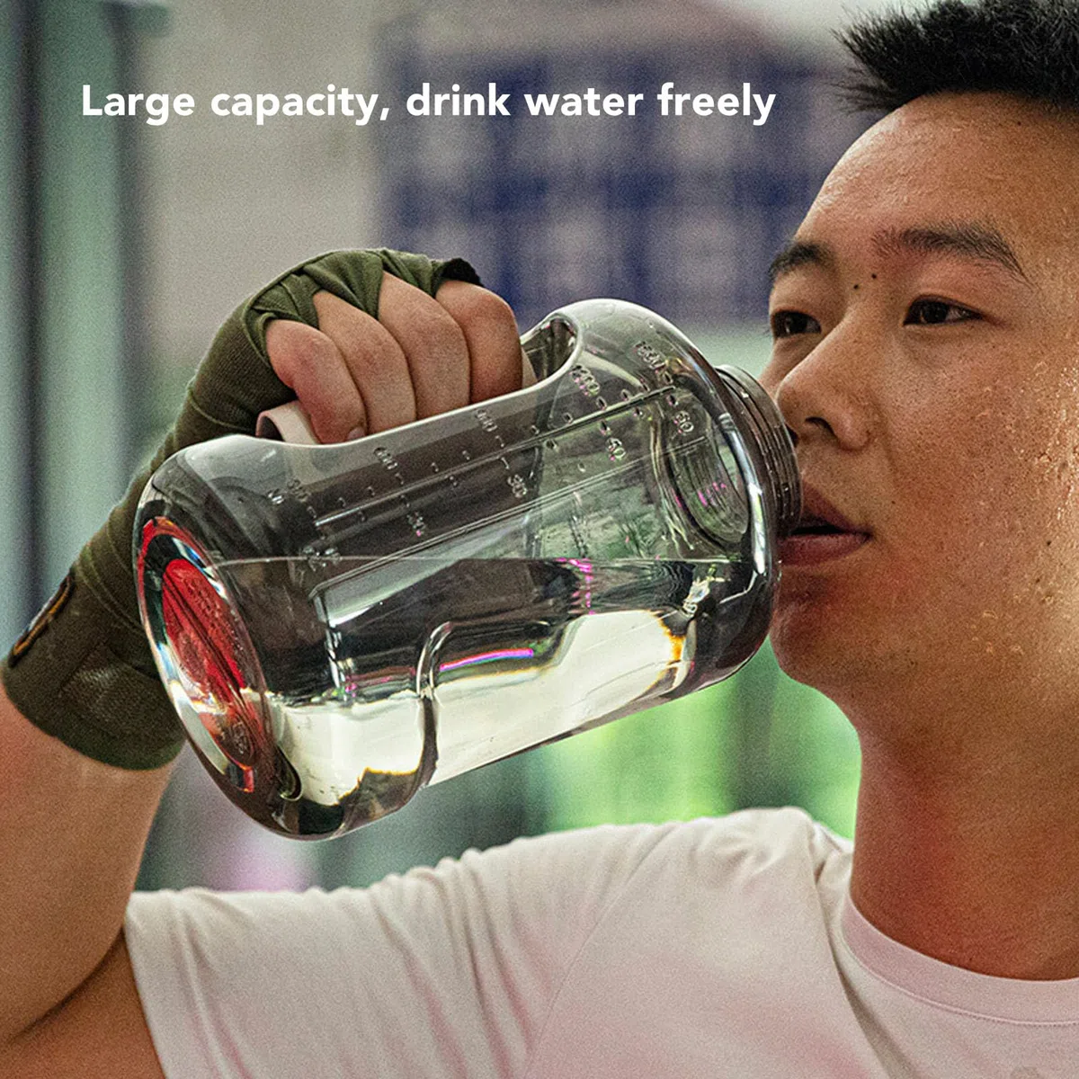1,5 L Hydrogen Water Bottle, Générateur de Bouteille D'eau D'hydrogène Portable avec Technologie SPE PEM, Bouteille D'hydrogène Rechargeable de 1500 Ml ou Voyage à (Noir frêne)