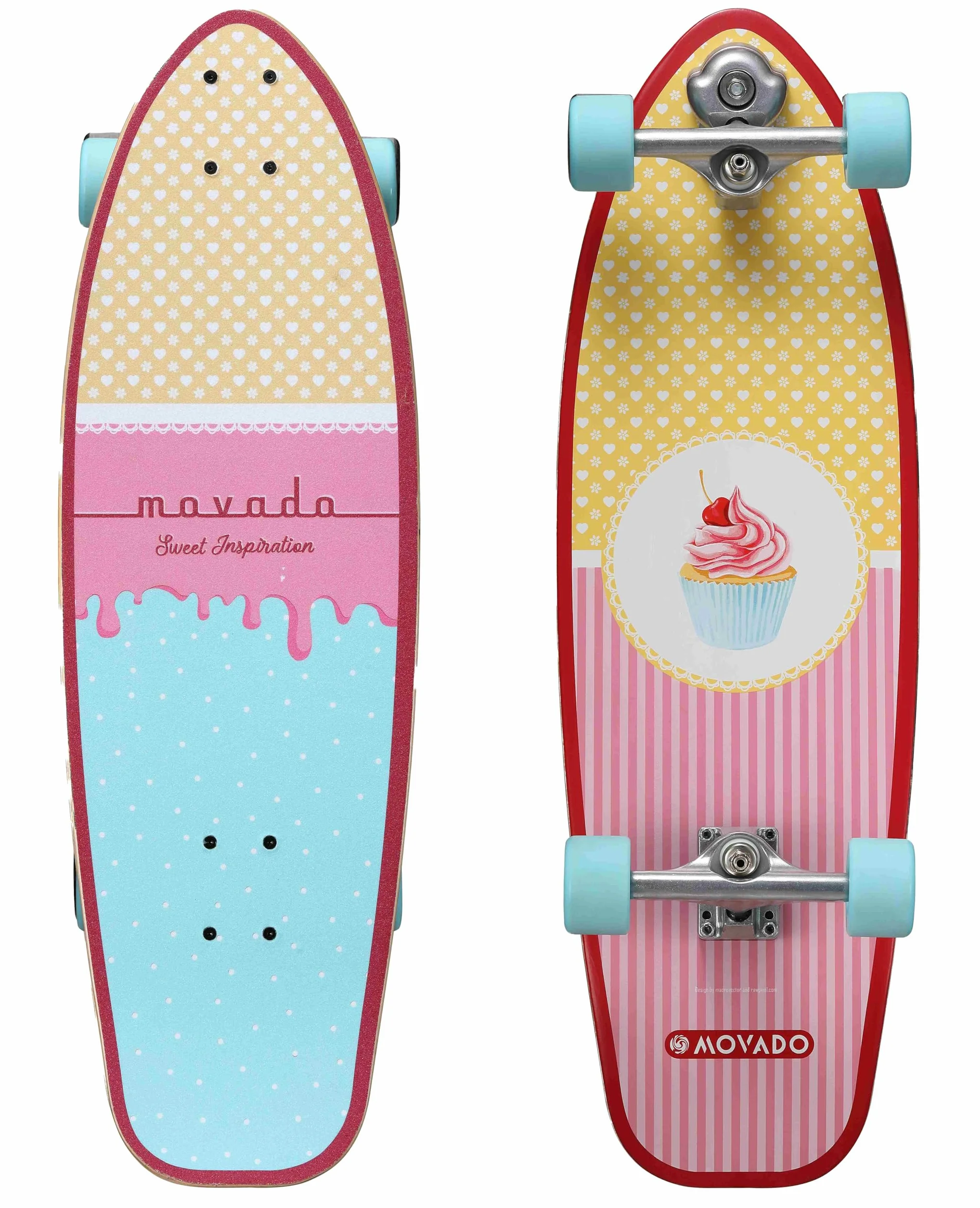 STAR SCOOTER Longboard Cruiser Planche à Roulette ABEC-11 Haute Vitesse
