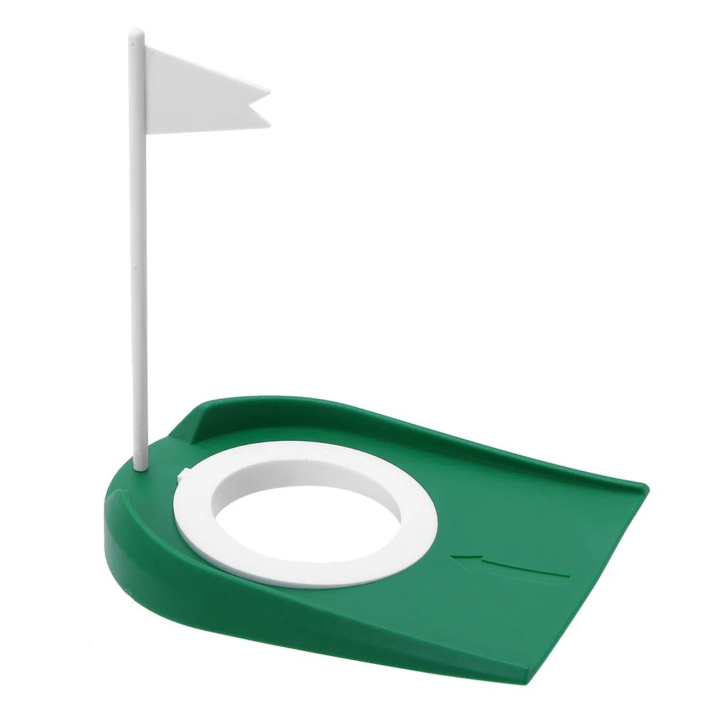 SOONHUA Tapis de Golf Intérieur/Green Putting Practice Cup Golf Putting Trou Aides à La Formation Plastique Practice Putting Indoor & Outdoors
