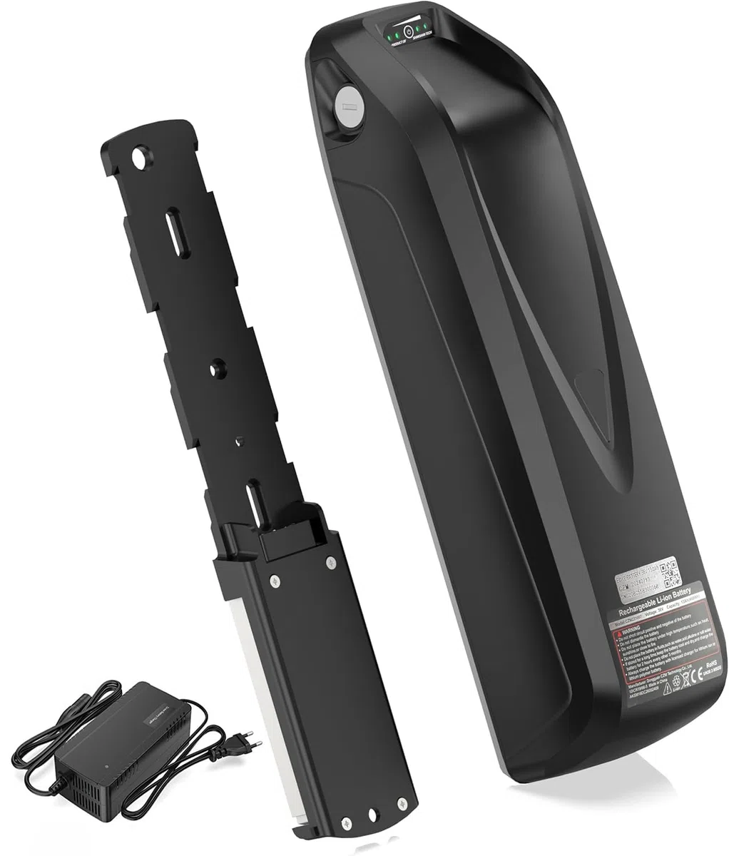 Batterie Velo Electrique 36V 13AH Hailong avec Chargeur Batterie au Lithium-ION pour Vélo électrique Compatible avec Moteur