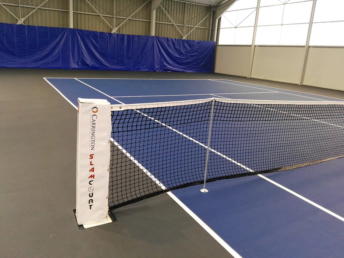 Carrington Piquet de Simple de Tennis - Vendu par Paire ! - Aluminium, 1,05m