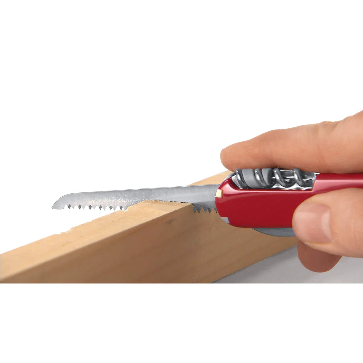 Victorinox Ranger Grip 55 Couteau de Poche Suisse, Multitool, 12 Fonctions, Grande Lame Fixe, Tire Bouchon