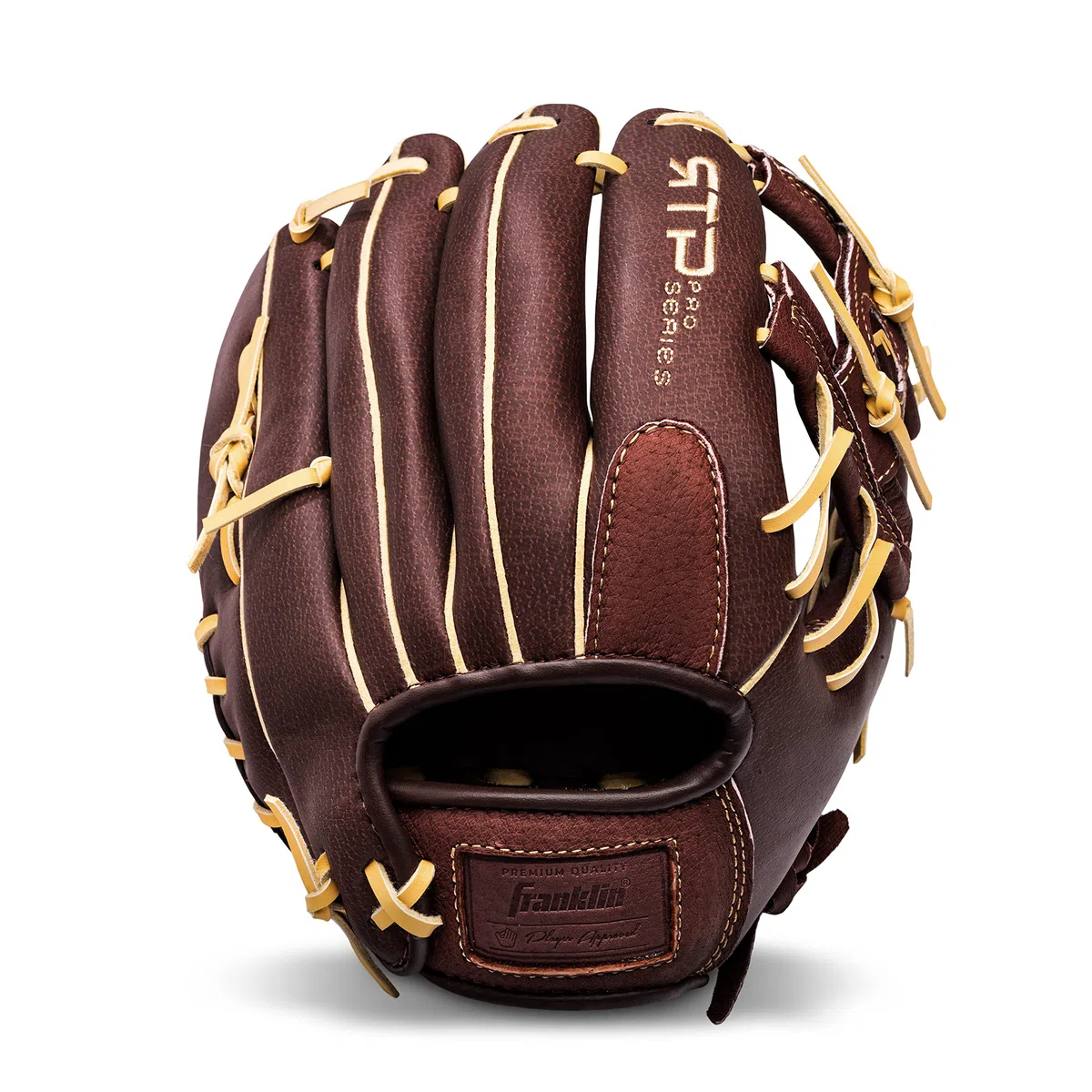 Franklin Sports RTP Pro Gant de Baseball pour Adulte et Adolescent Droite Camel