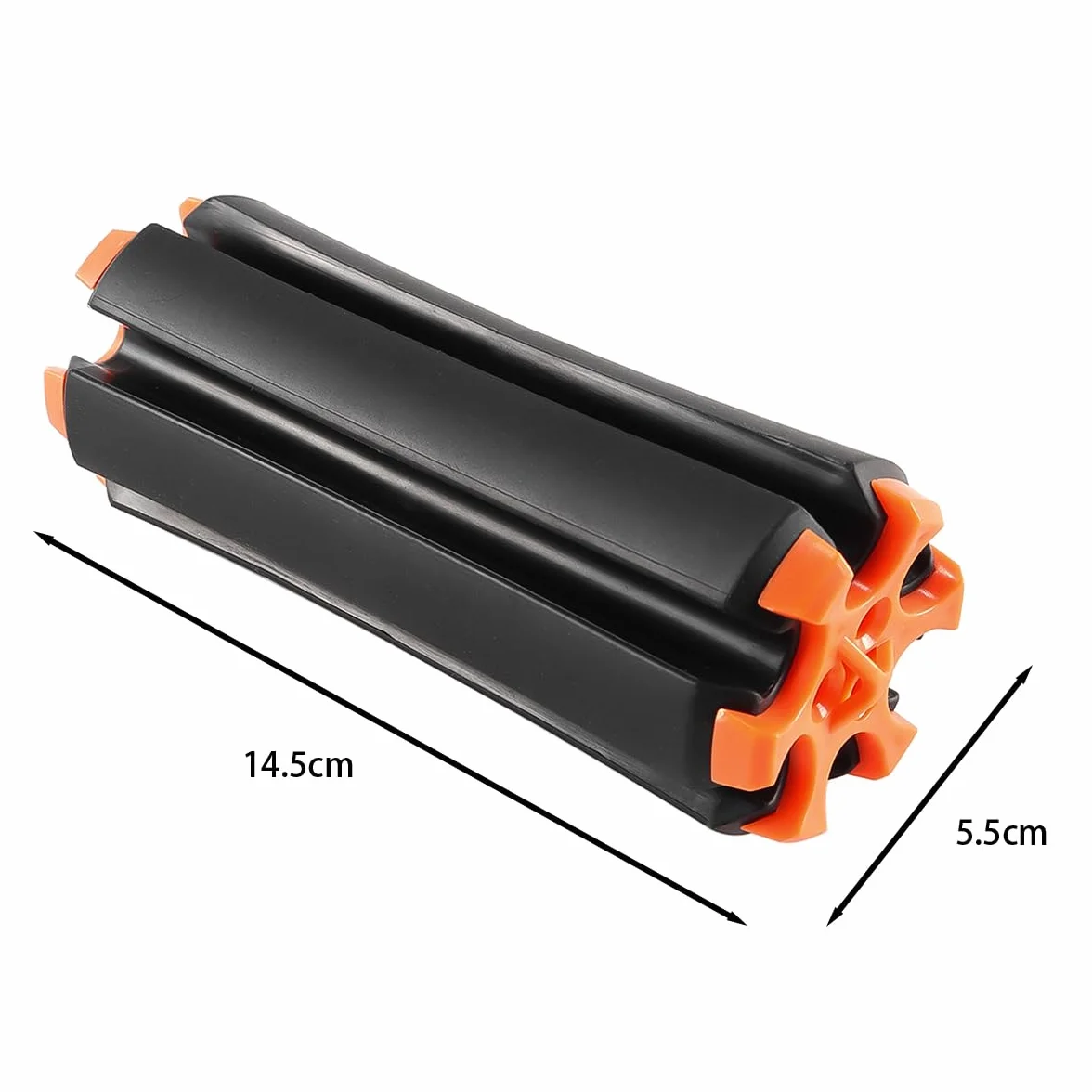 Gorise Porte-Clubs de Golf pour 6 Clubs, Support de Rangement pour Clubs de Golf, Support de Cannes de Golf Portable, Organisateur de Fixation de Golf Portable, Accessoires de Golf - Noir
