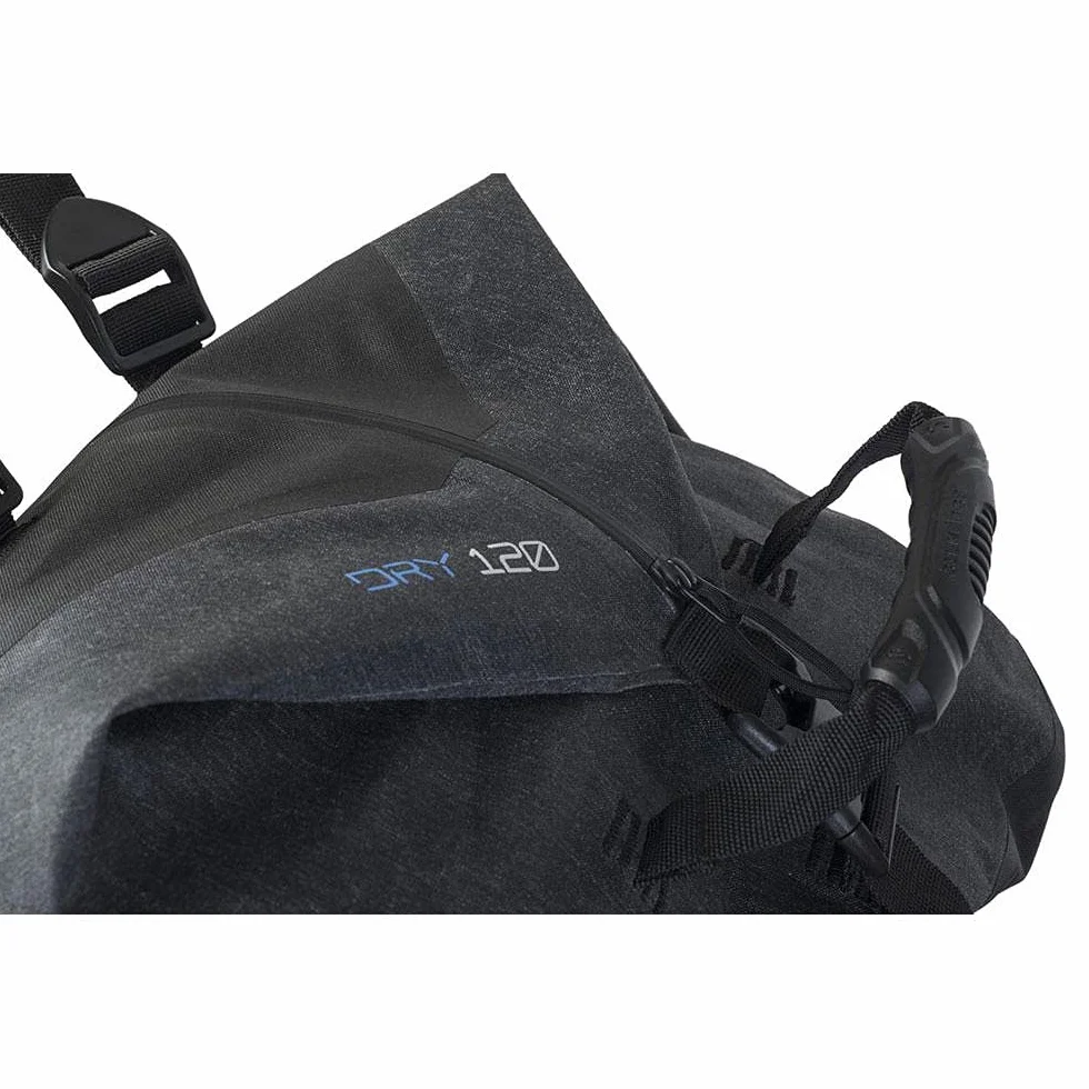 SCUBAPRO Chariot Dry Bag de 120 litres avec roulettes, Noir, 85 x 40 x 35 cm