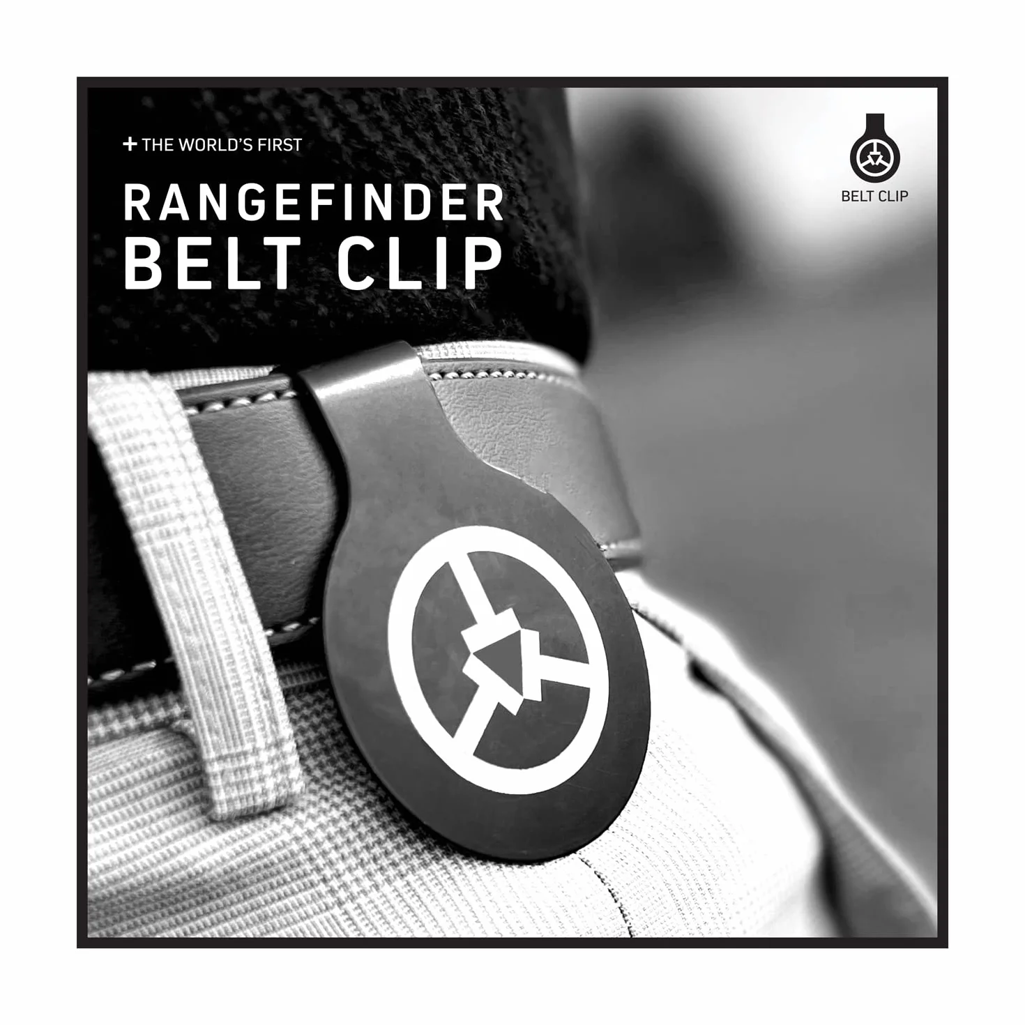 TecTecTec KLYR Golf Télémètre avec Pente Slope, Clip Ceinture, Support aimanté. Laser Range Finder 2022 Optiques, Housse Premium, Golf Ball Marker avec Aimant.