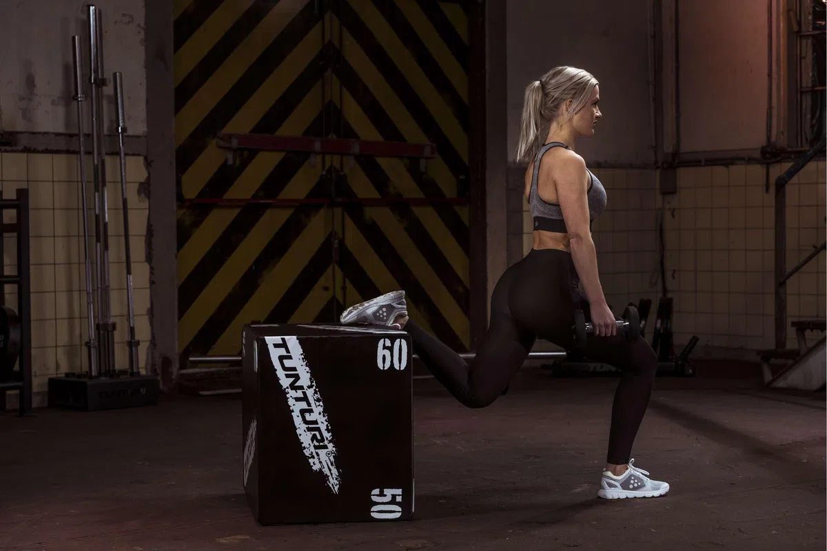 Tunturi boîte Plyo Boxde Fitness EVA 40 x 50 x 60 cm Noir