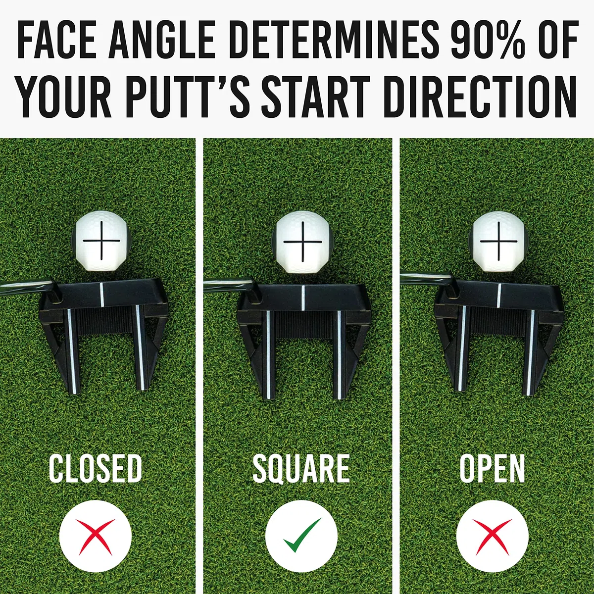 PuttOUT Devil Ball Face Angle Trainer – Perfectionnez votre putting