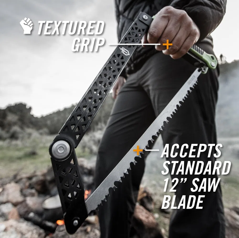 Gerber Freescape Scie Pliante Mixte Adulte Noir/Vert Taille Unique