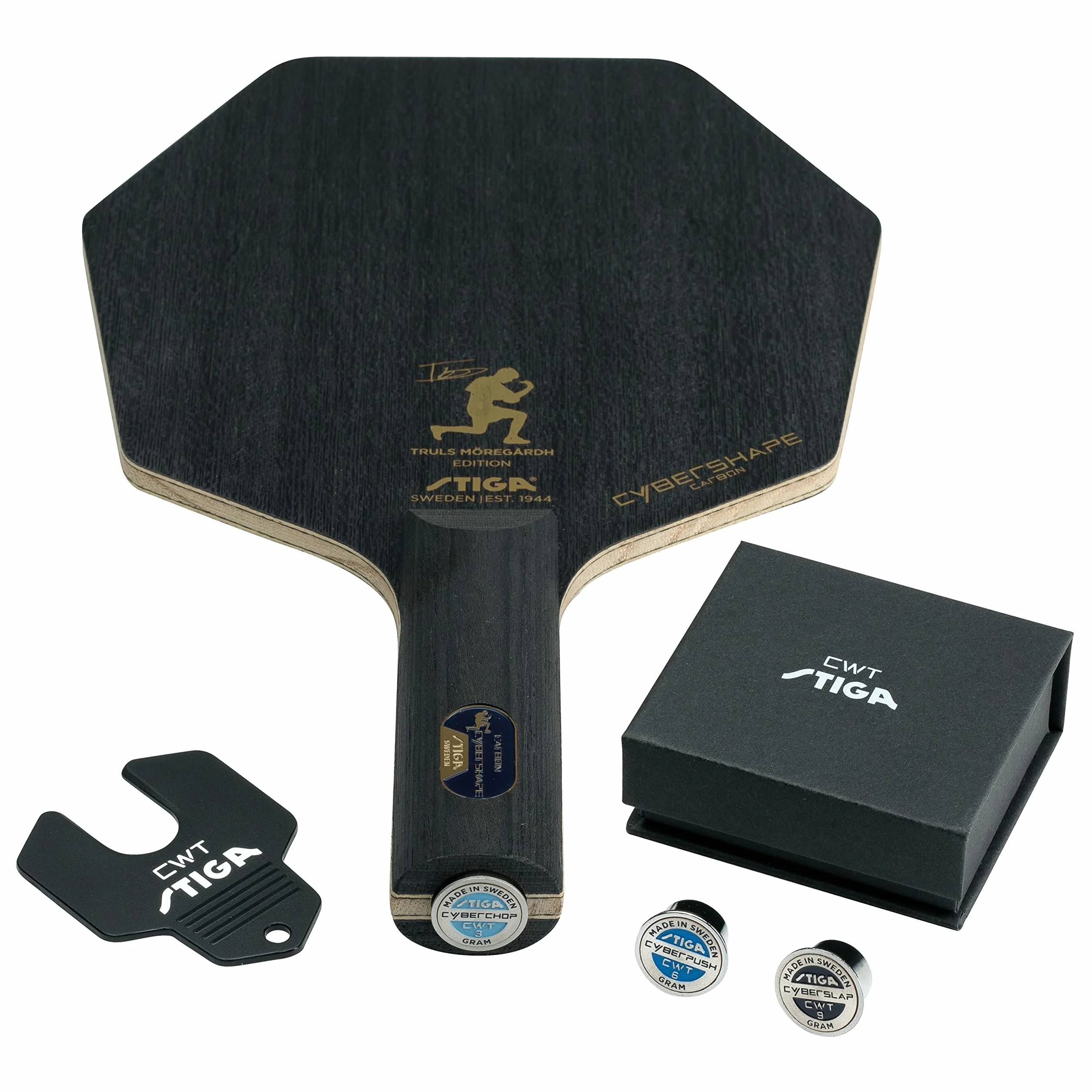 Stiga Cybershape Carbon CWT Truls Edition Classic Droit Rakietka do Tenisa Stołowego