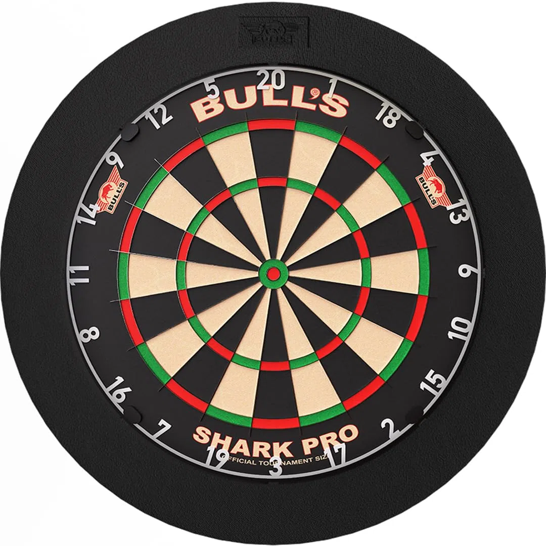 Bull's EP Surround Cible de fléchettes monobloc 60 x 59 x 4,5 cm Ajustement universel, durable et facile à installer, idéal pour les professionnels et les débutants