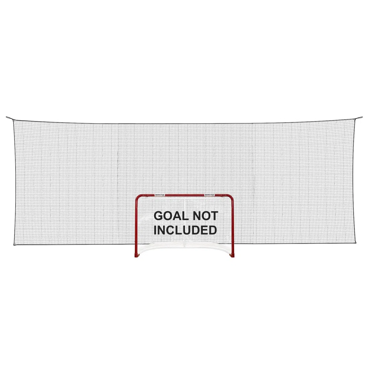 Better Hockey Extreme Hockey Backstop Net XL - Taille 7,5 x 2,65 mètres - Filet de Hockey pour Votre sous-Sol, Votre Cour et Votre Garage