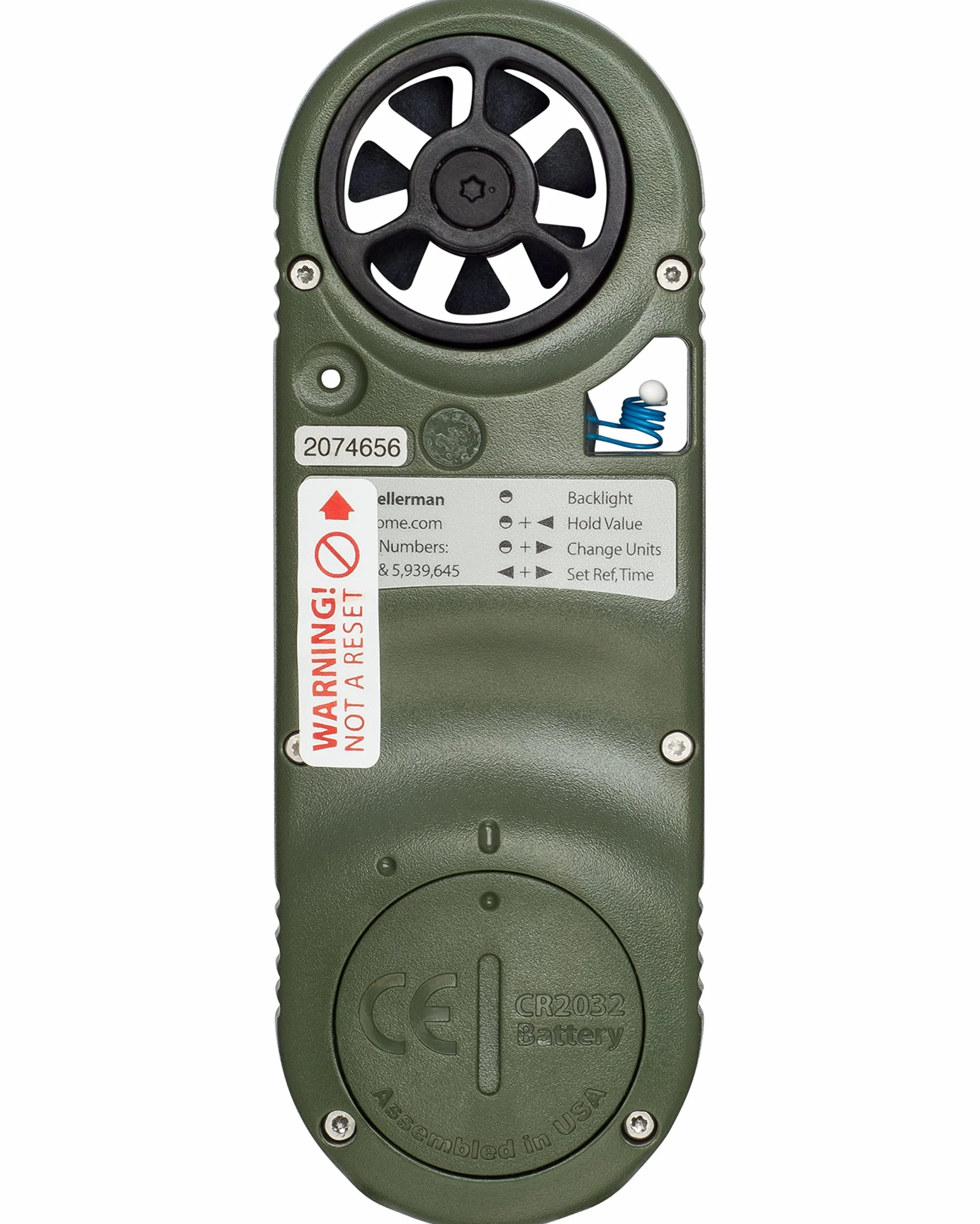 Kestrel 2500 Pocket Weather Meter Olive Drab