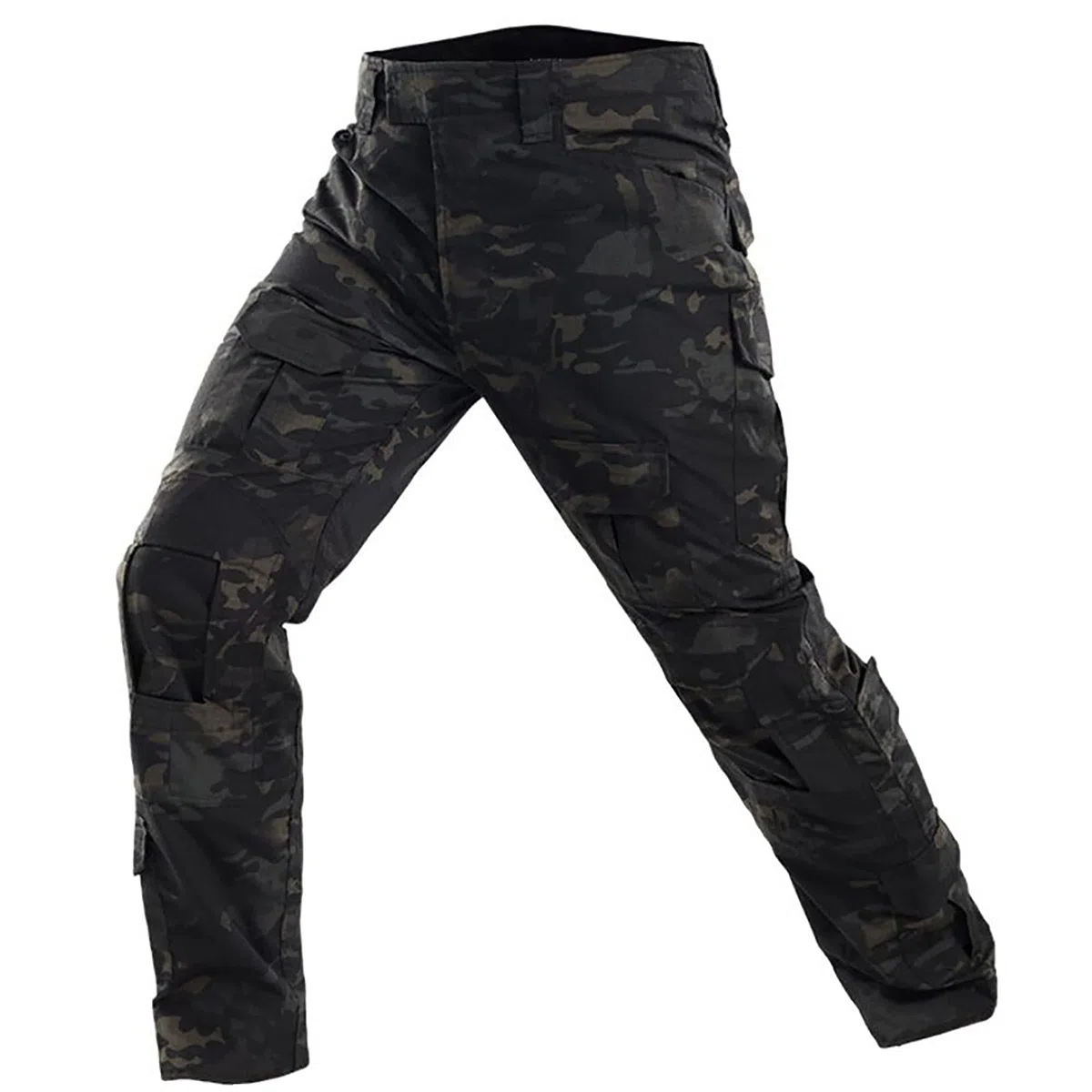 Tenue Airsoft Uniforme Militaire Tactique Pantalon de Combat Poches Multiples Pantalon et Tactical Chemise pour Paintball Chasse Tir BDU