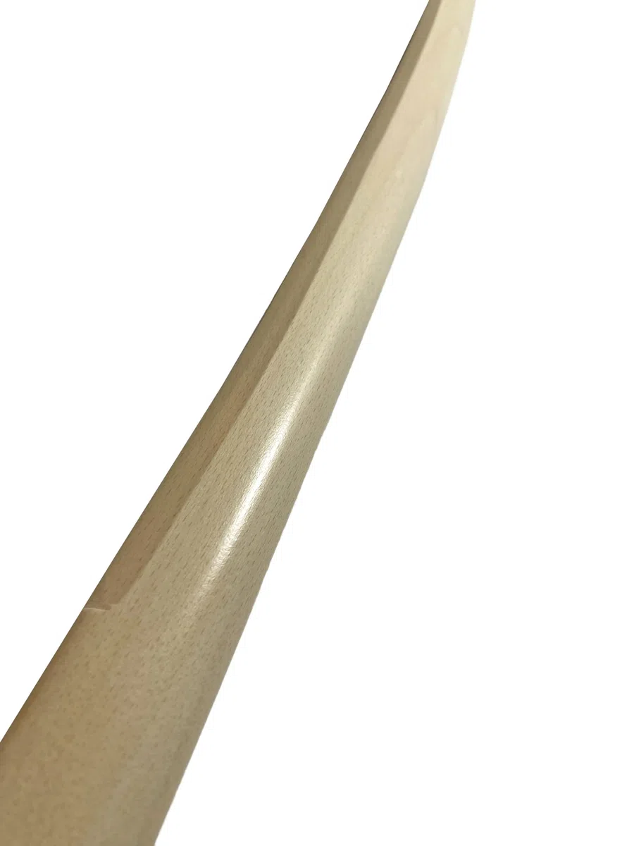 Bokken - Épée japonaise en bois clair - 101 cm - Avec Tsuba - Pour l'entraînement Aikido Kobudo - Pour arts martiaux