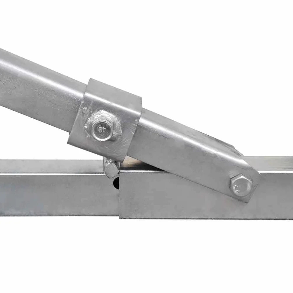 vidaXL Support Fond Rémorque Porte-bateau Rouleaux de Quille Auto Voiture