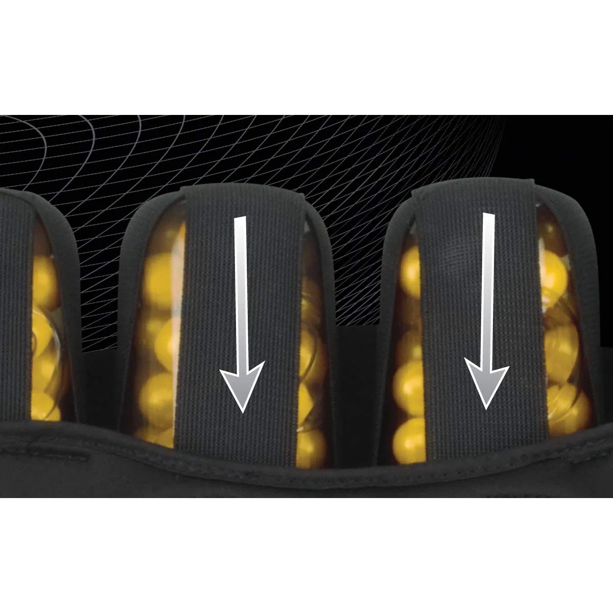 Dye Precision Attack Pack 4 + 7 harnais pour paintball Pro