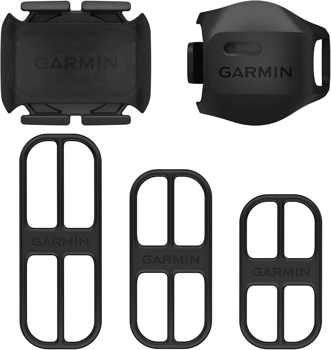 Garmin Capteur de Vitesse 2 et capteur de Cadence 2 - Mesure et Stockage de la Vitesse, de la Cadence et de la Distance Via Ant+ ou Bluetooth Le. À Monter sur Le moyeu de