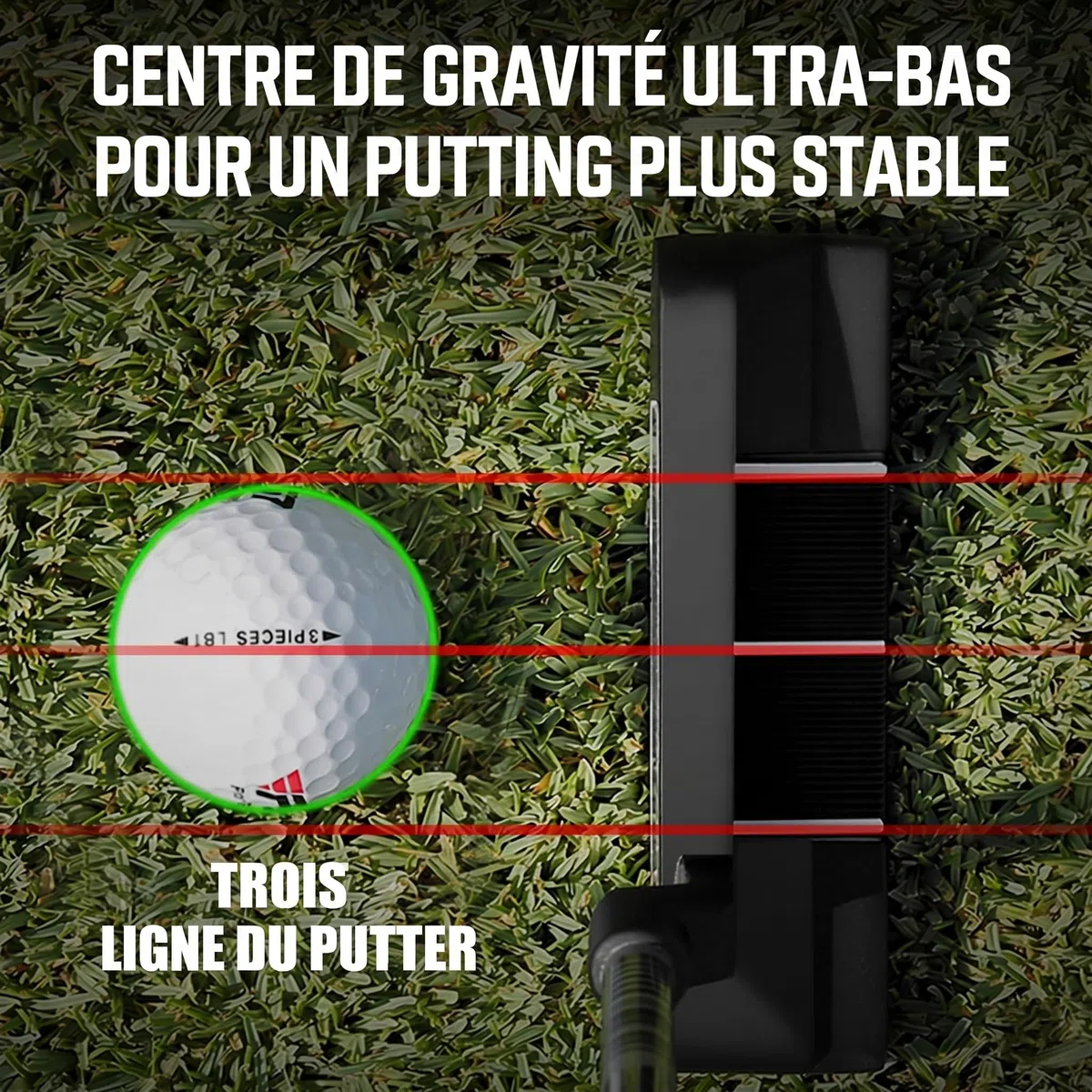 PGM Ensemble de clubs de golf pour homme avec 12 clubs – 4 bois (#1, 3, 5, 4H), 7 fers (#5, 6, 7, 8, 9, PW, SW) et 1 putter – Sac de support de golf