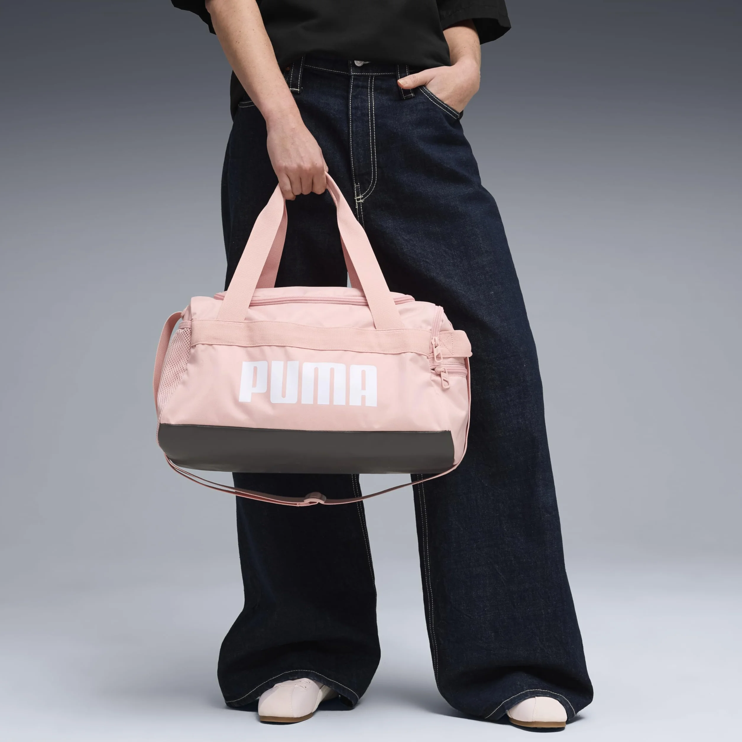 PUMA Sac à épaule Sac de Sport Challenger Sports Bag Rosy Outlook Rose