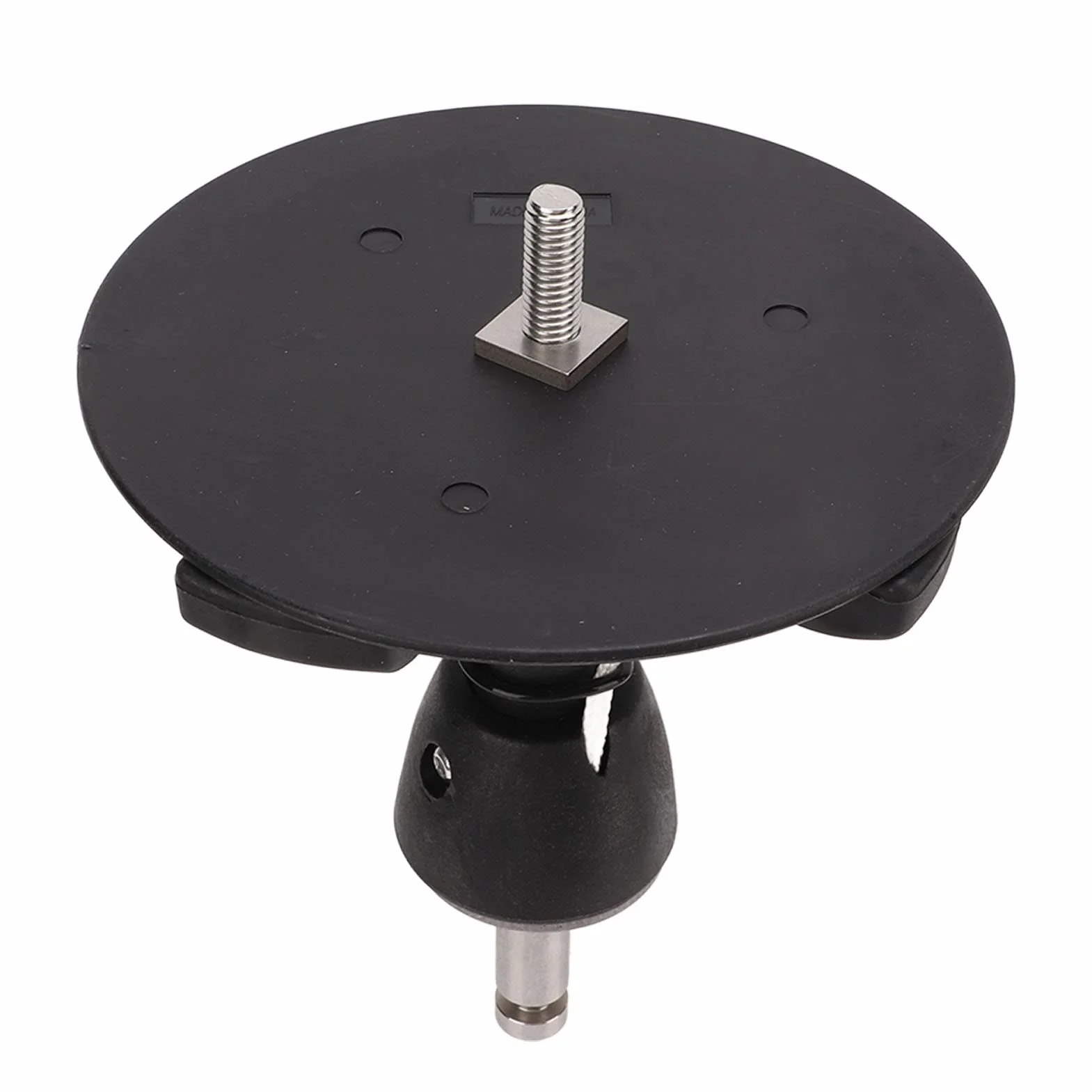 Base de mât de Surf Nylon et métal rotative 360° Universelle pour Planche à Voile et Windsurf Support Durable (Noire)