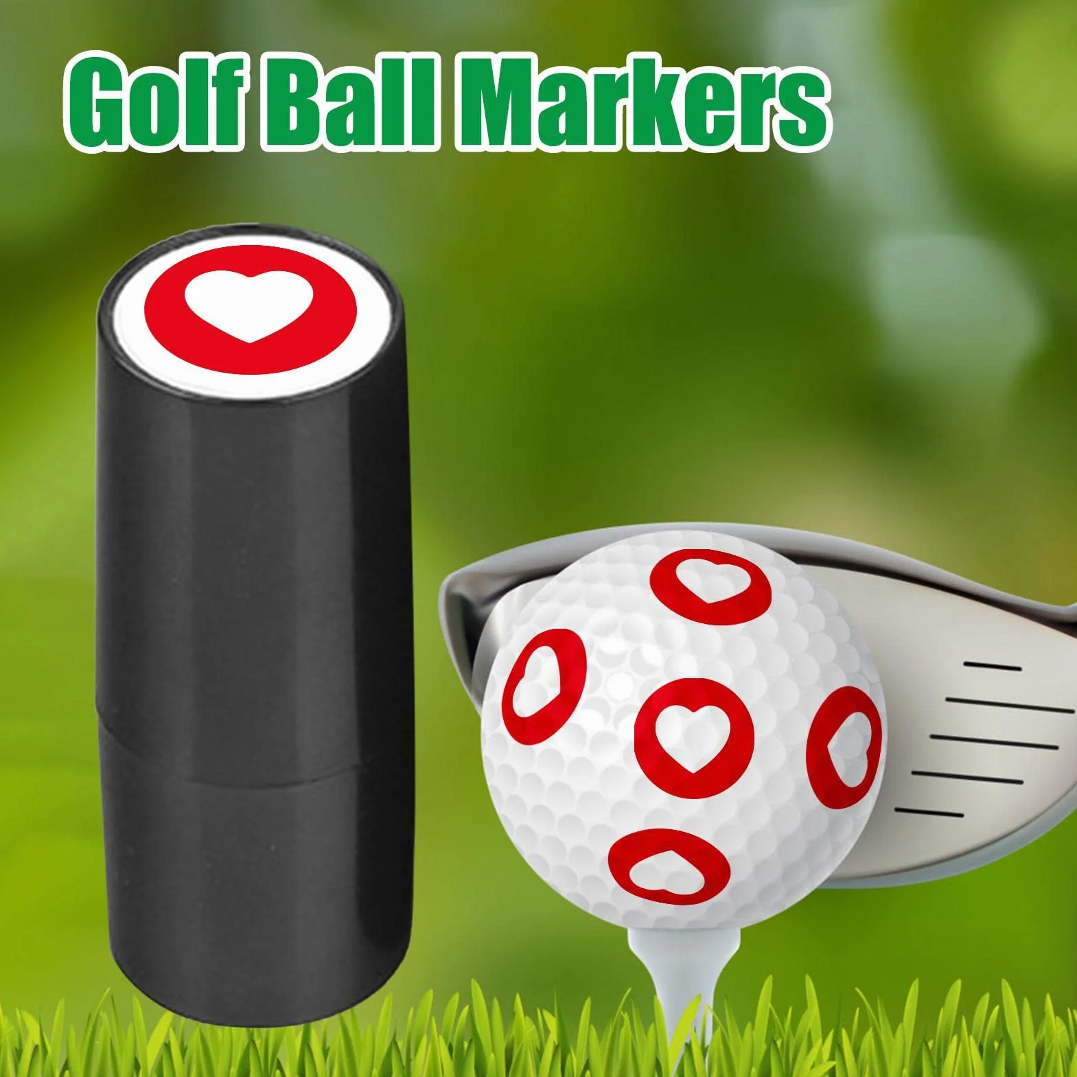 Tampon Personnalisé Pour Balle De Golf, Étanche Marqueur De Balle De Golf, Marquez Votre Propre Balle, À Séchage Rapide, Accessoires De Golf, Cadeau Pour Pour Golfeurs, Papas, Maris Et Petits Amis