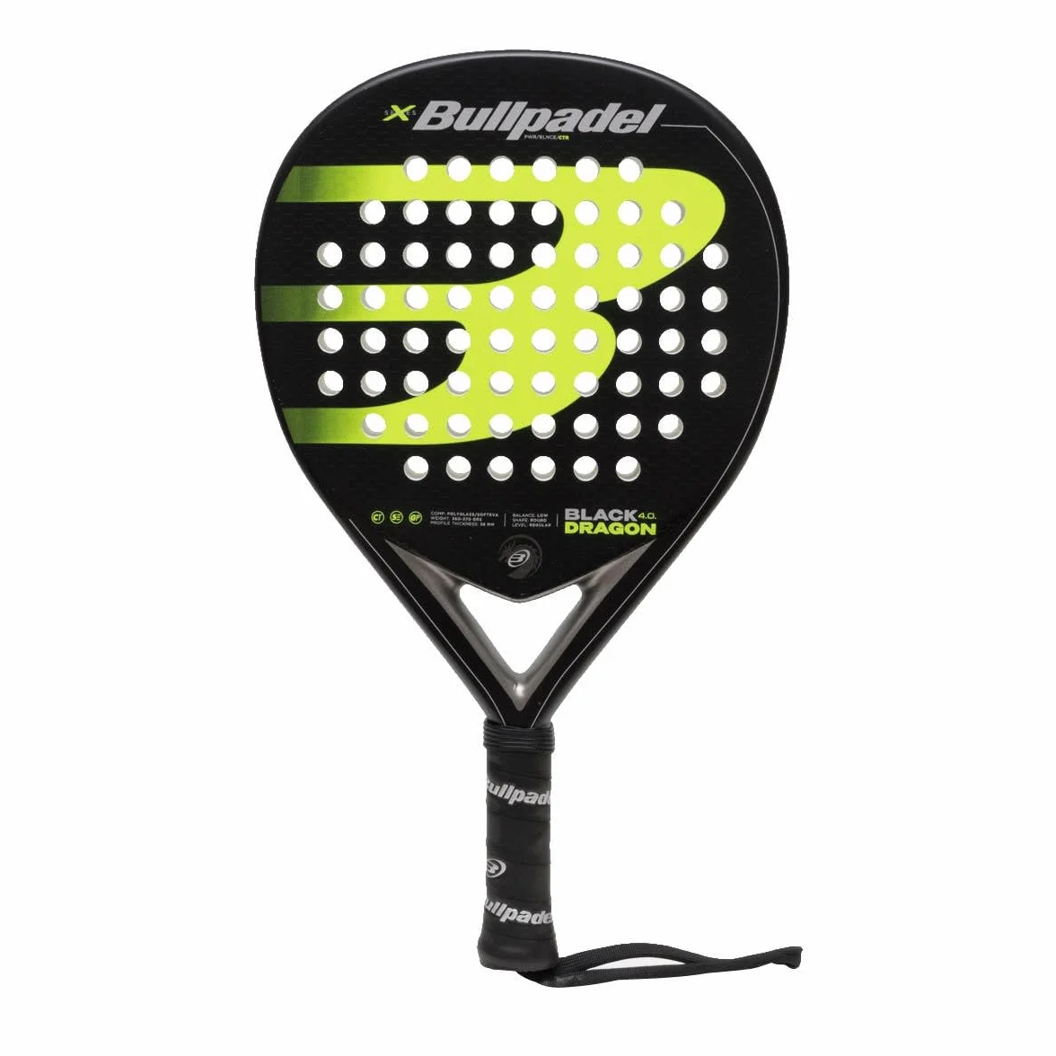BULLPADEL Black Dragon 4.0