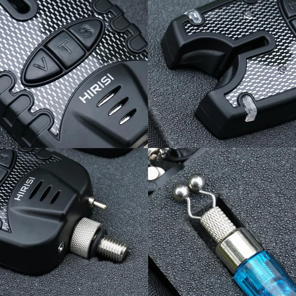 Alarme de pêche à la Carpe et échangistes réglés LED Bleue B14A