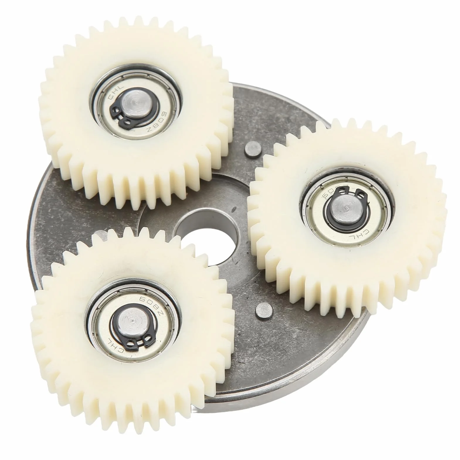 BuyWeek Kit d'embrayage et Engrenages de Moteur de Vélo Électrique, Engrenages Planétaires en Nylon 36T et Embrayage 88 mm Compatible avec Vélo Électrique Bafang, pour Moteur 500W à 750W