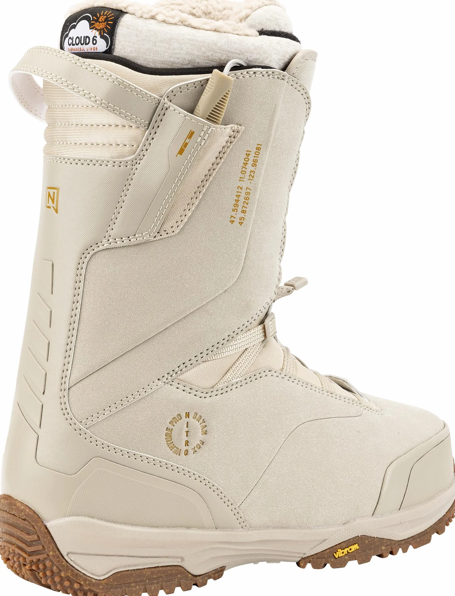 Nitro Bottes de Snowboard Venture Pro TLS '23 All Mountain Freeride Freestyle Schnellschnürsystem