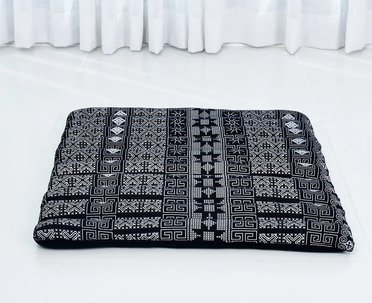 Leewadee Set Méditation Compact Zafu & Zabuton - Petit Coussin Kapok Yoga Zen Zazen