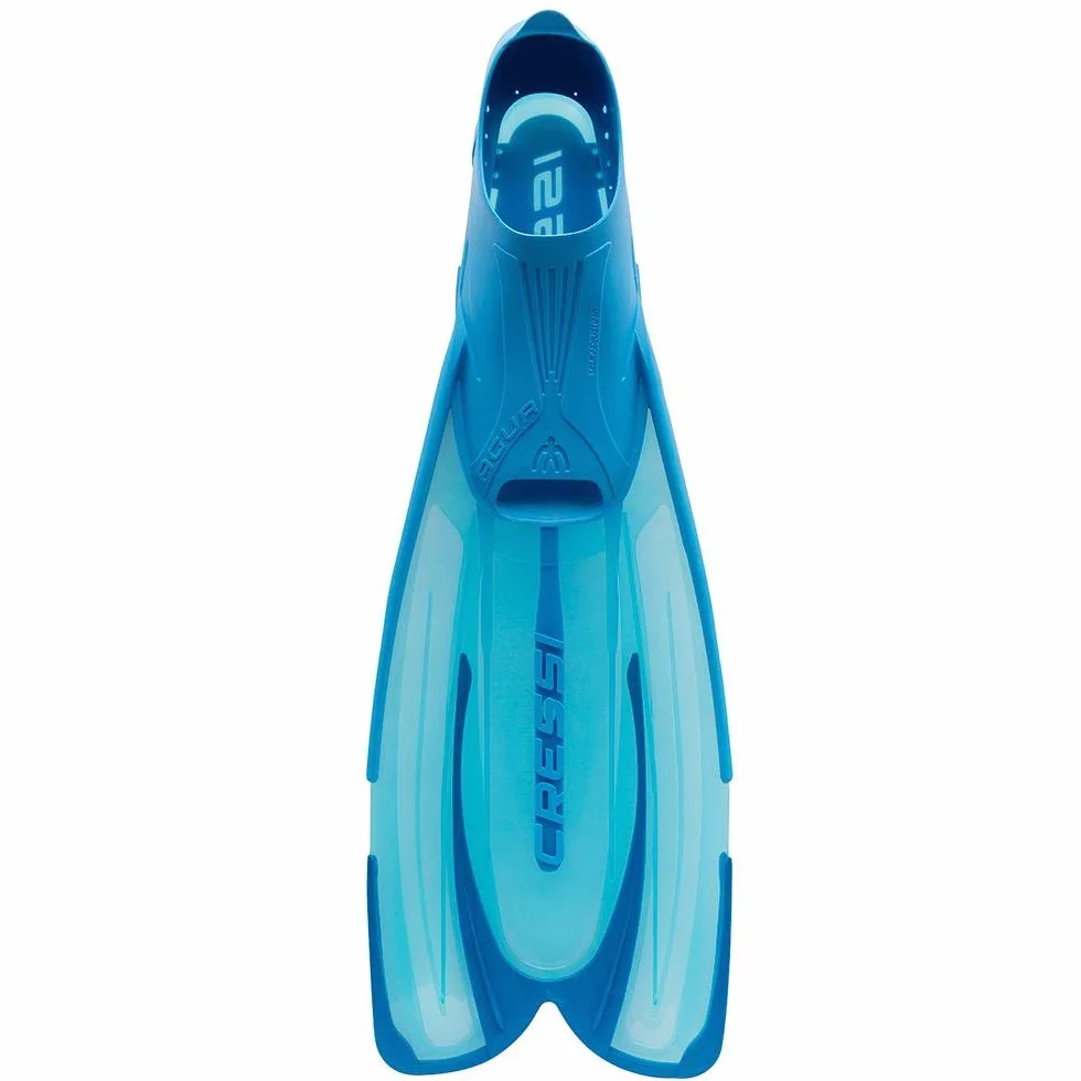 CRESSI Agua Fins - Palmes Chaussantes de Snorkeling, Unisexe Adultes et Enfants