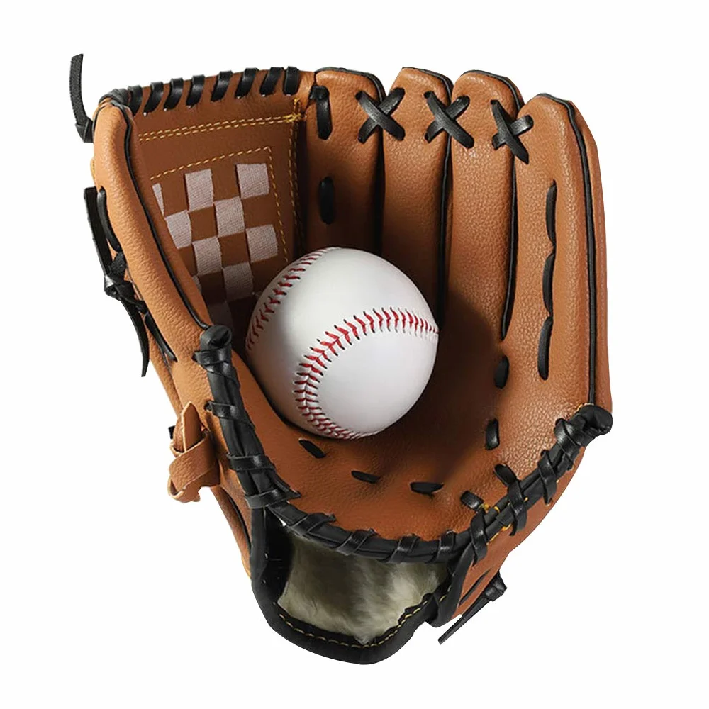 JIAHG Gants de baseball - Pour le sport et l'extérieur - Épaissis - En cuir synthétique - Pour les tout-petits et les enfants