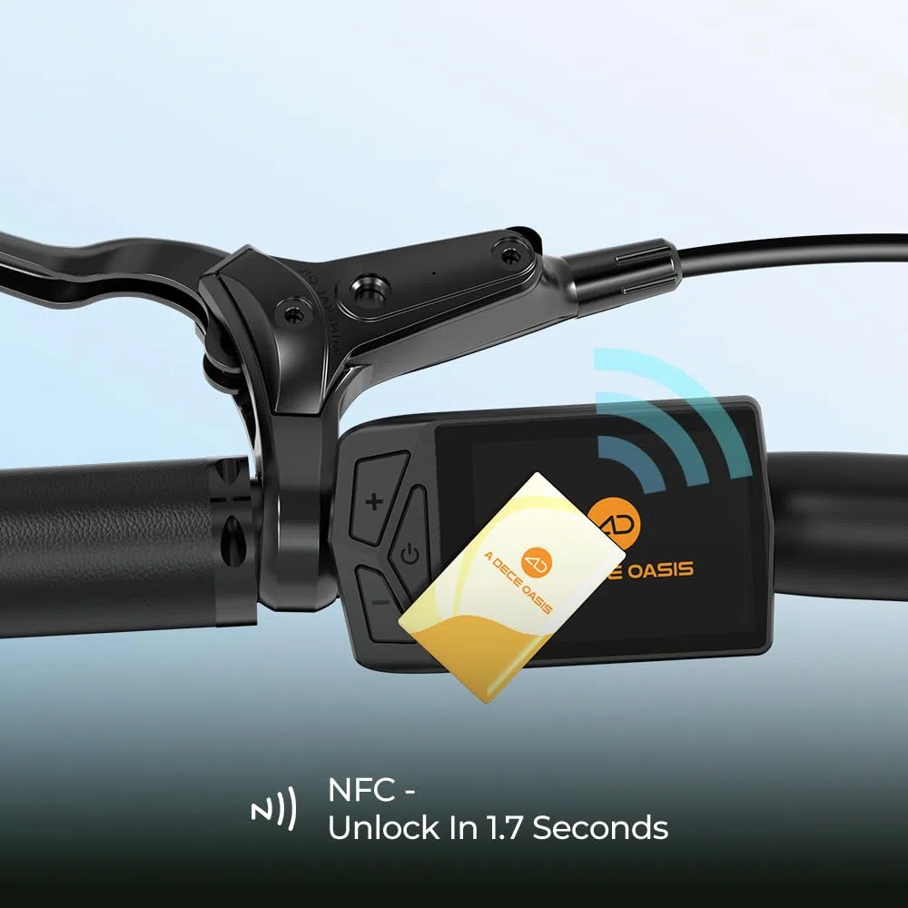 Vélo électrique Pliable ADO Air20Ultra2026 20″ pour Adultes, Transmission par Courroie, Mmoteur Bafang, Modes ECO et Sport, 2/3 Vitesses, LCD, APP+NFC, Autonomie Jusqu'à 100 km