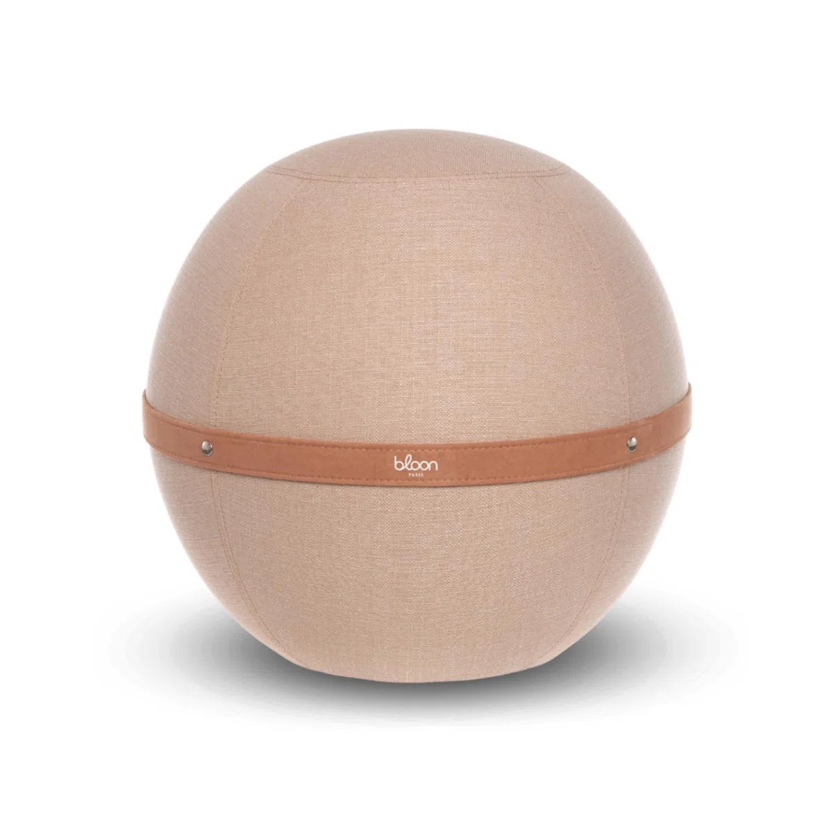 Bloon Siège Ballon Bureau Ergonomique 55 cm | Anti mal de dos, anti-dérapant, anti-tâches & ultra-résistant | Fait à la main au Portugal | Couleur Rose Pastel