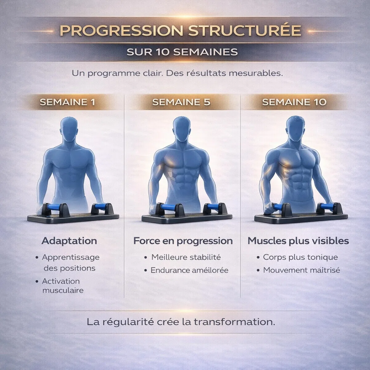 TESKA+ Planche À Pompes 22 En 1 Push Up Board Programme Musculation 10 Semaines En Français Renforcement Musculaire Maison Poignées Antidérapantes Sport Tous Niveaux