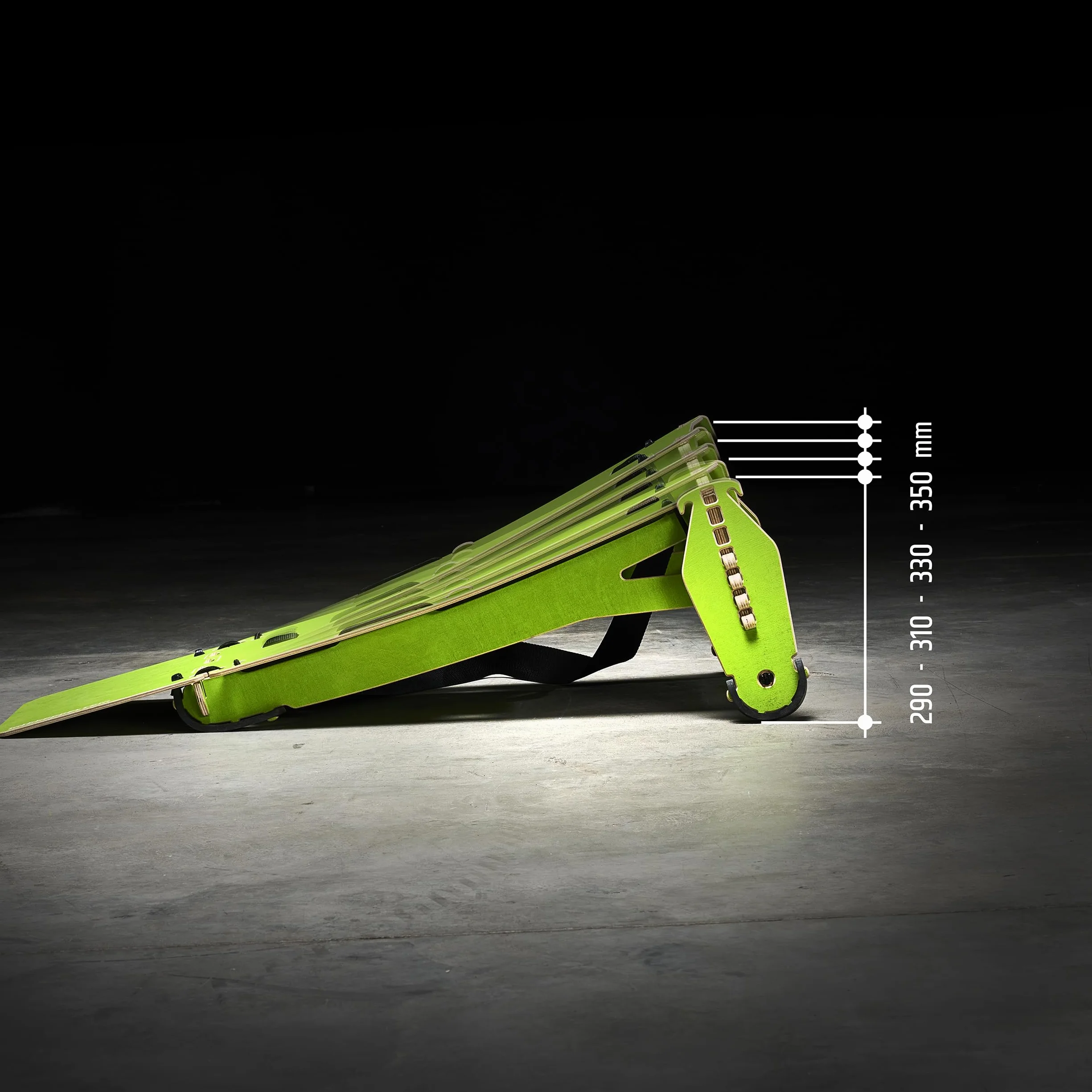 MTB Hopper Intro - Rampe de Saut Portable pour BMX VTT Skate Trottinette - Tremplin Velo - Rampe de Saut Portable et Super Légère