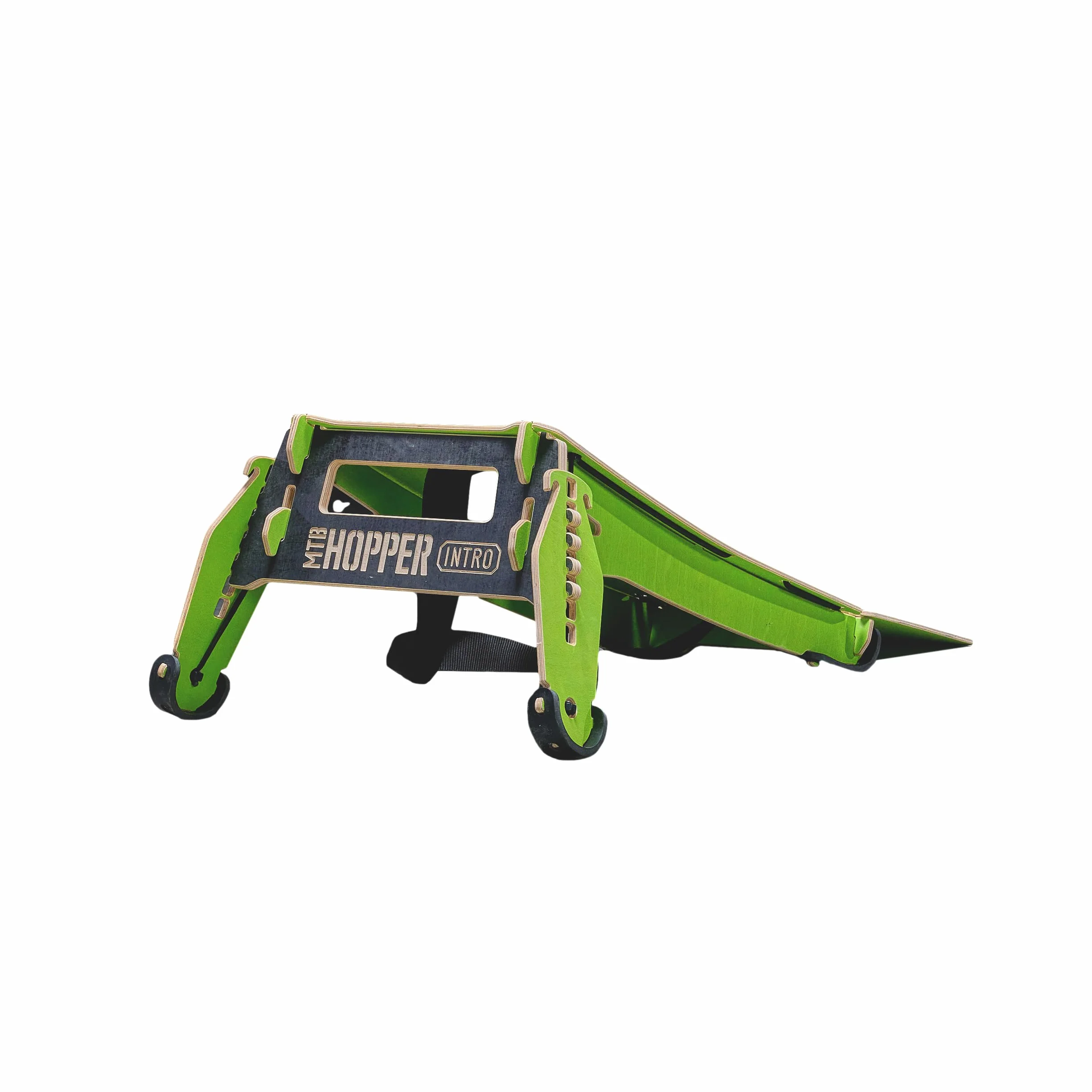 MTB Hopper Intro - Rampe de Saut Portable pour BMX VTT Skate Trottinette - Tremplin Velo - Rampe de Saut Portable et Super Légère