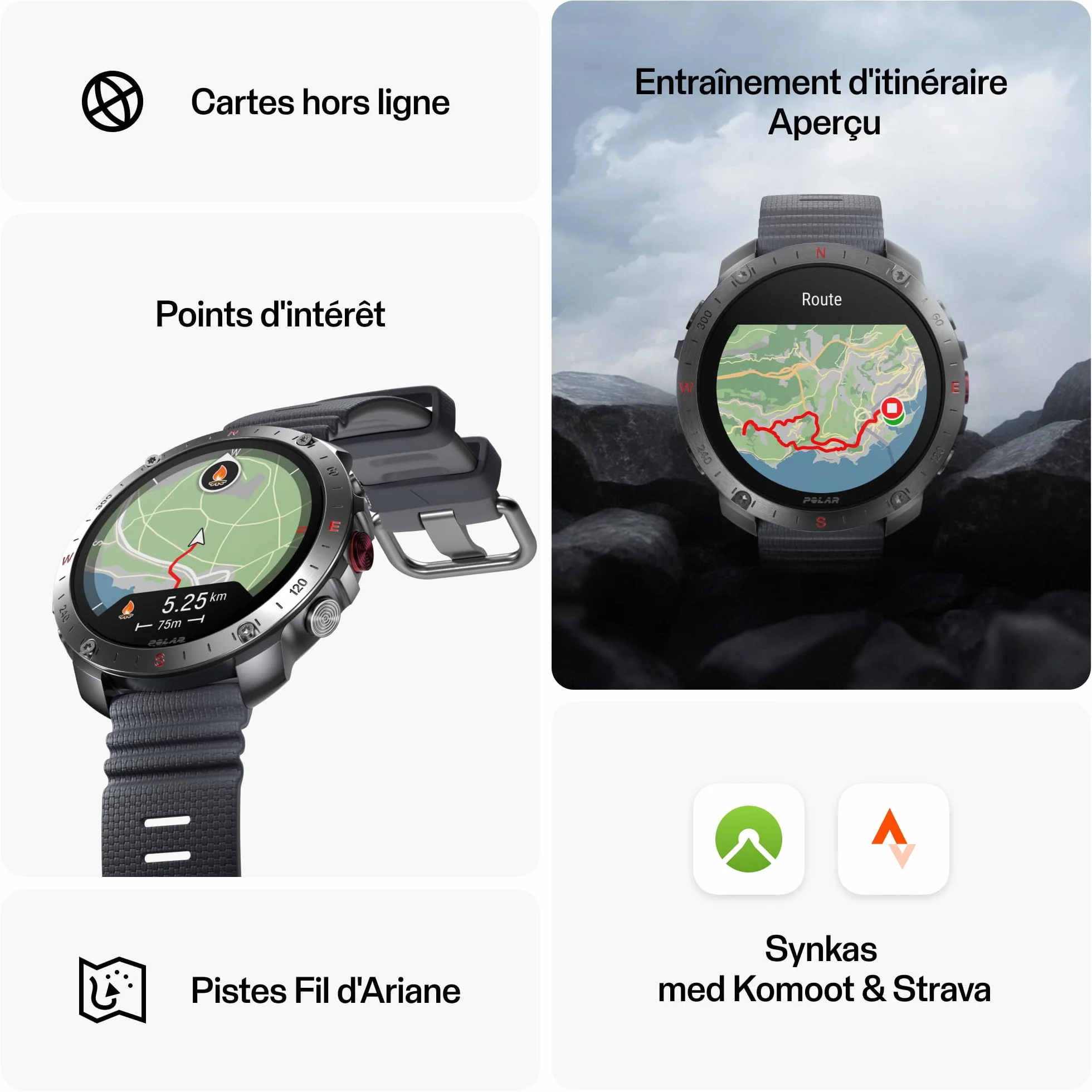Polar Montre Grit X2 Pro