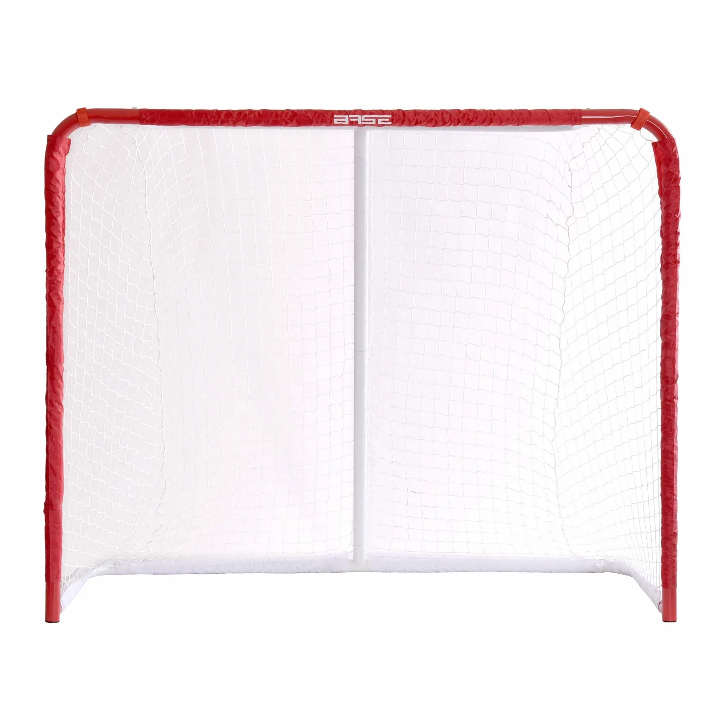 Base Streethockey 50" (127 x 107 x 66) I Pliable I Cadre en métal I Palet Jardin I Bulle de hockey & palcks, rouge et blanc, pouces