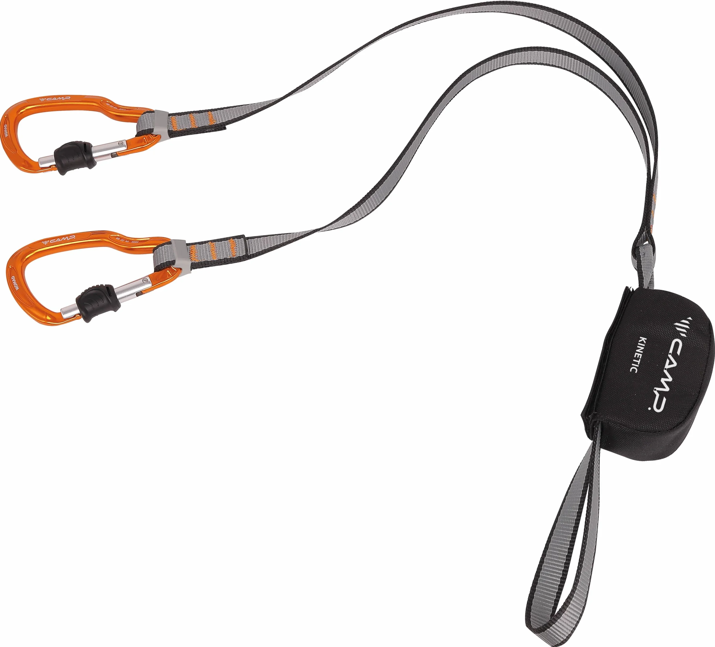 C.A.M.P. Mixte Kinetic Set Ferrata Gris Noir Orange Taille Unique EU
