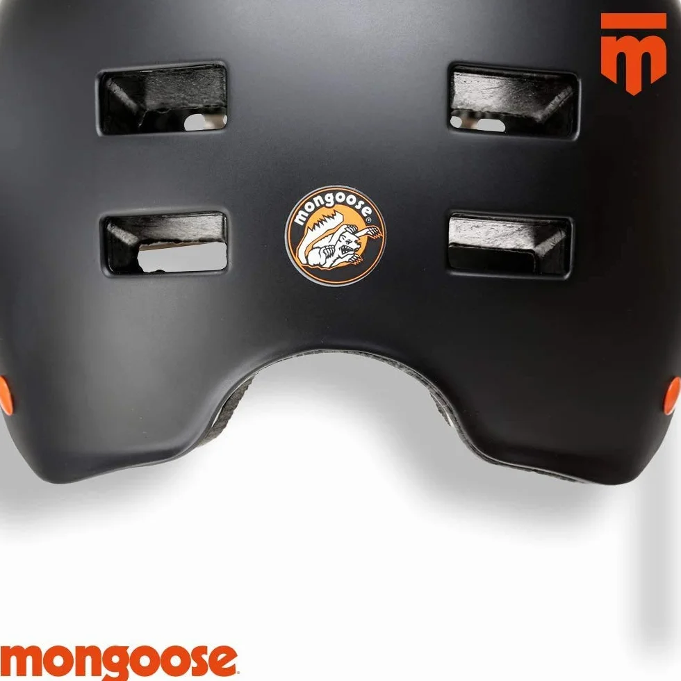 Mongoose Urban Hardshell Helmet for Scooter, BMX, Cycling and Skateboarding Unisex-Adult