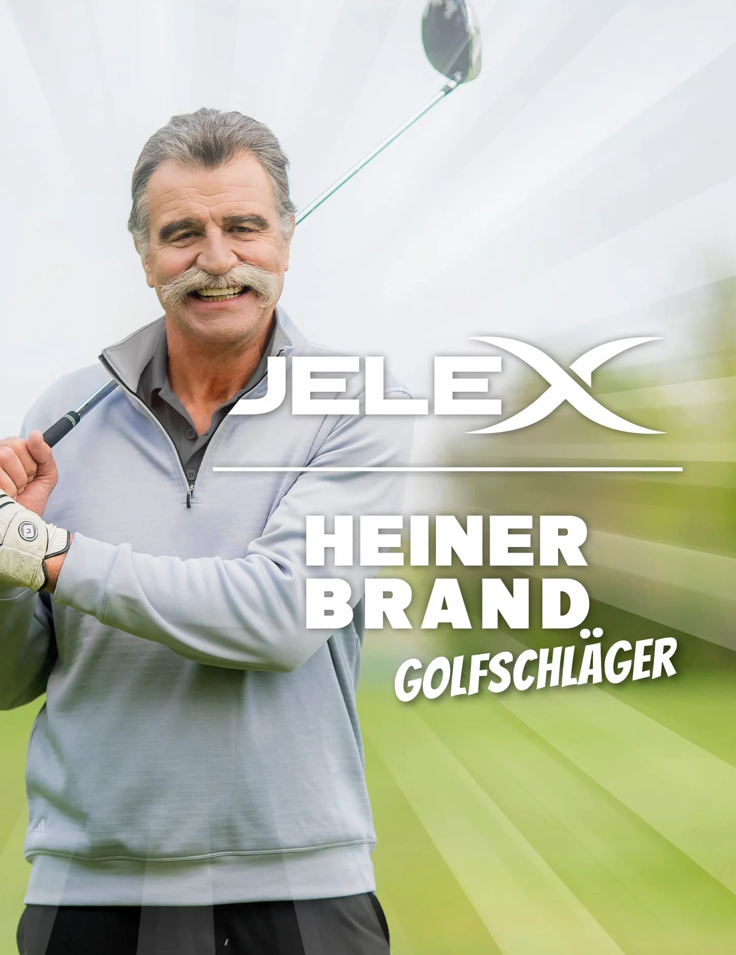 JELEX Fer de golf main gauche en acier inoxydable - Pour les débutants et les professionnels - Pour le terrain de golf ou l'entraînement sur le tapis de frappe - Fer 3, 4, 5, 6, 7 et SW, PW