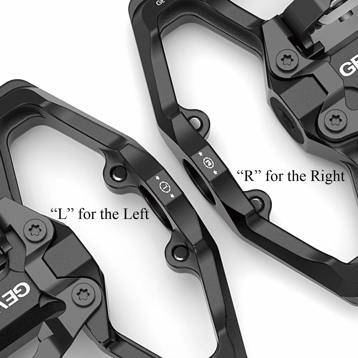 GEWAGE Pédales de vélo de Montagne - Pédales Plates à Double Fonction et pédales SPD - Pédales à Plate-Forme 9/16" compatibles avec SPD pour vélo de Montagne BMX