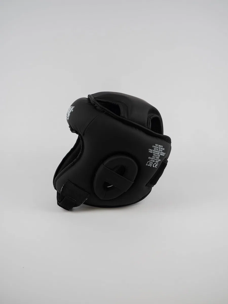 METAL BOXE Casque Compétition Noir Junior Sports de Combat Jeunesse Unisexe