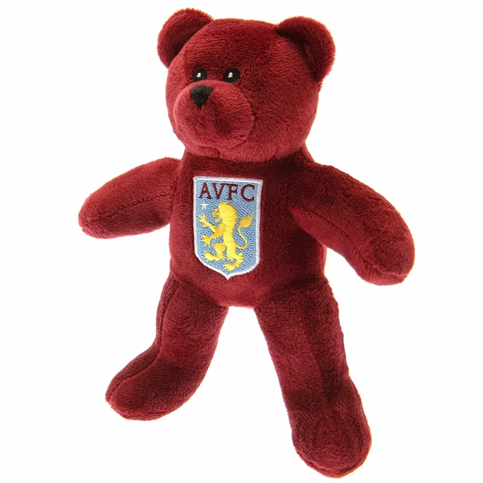 Aston Villa FC - Ours en Peluche (Taille Unique) (Bordeaux/Bleu/Jaune)