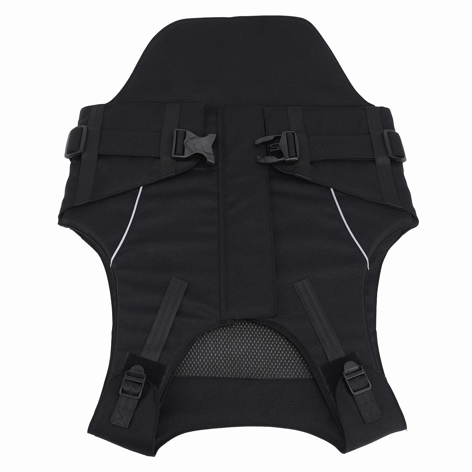 Tbest Gilet équestre rembourré en mousse de sécurité absorbant les chocs pour l'équitation, les courses en plein air